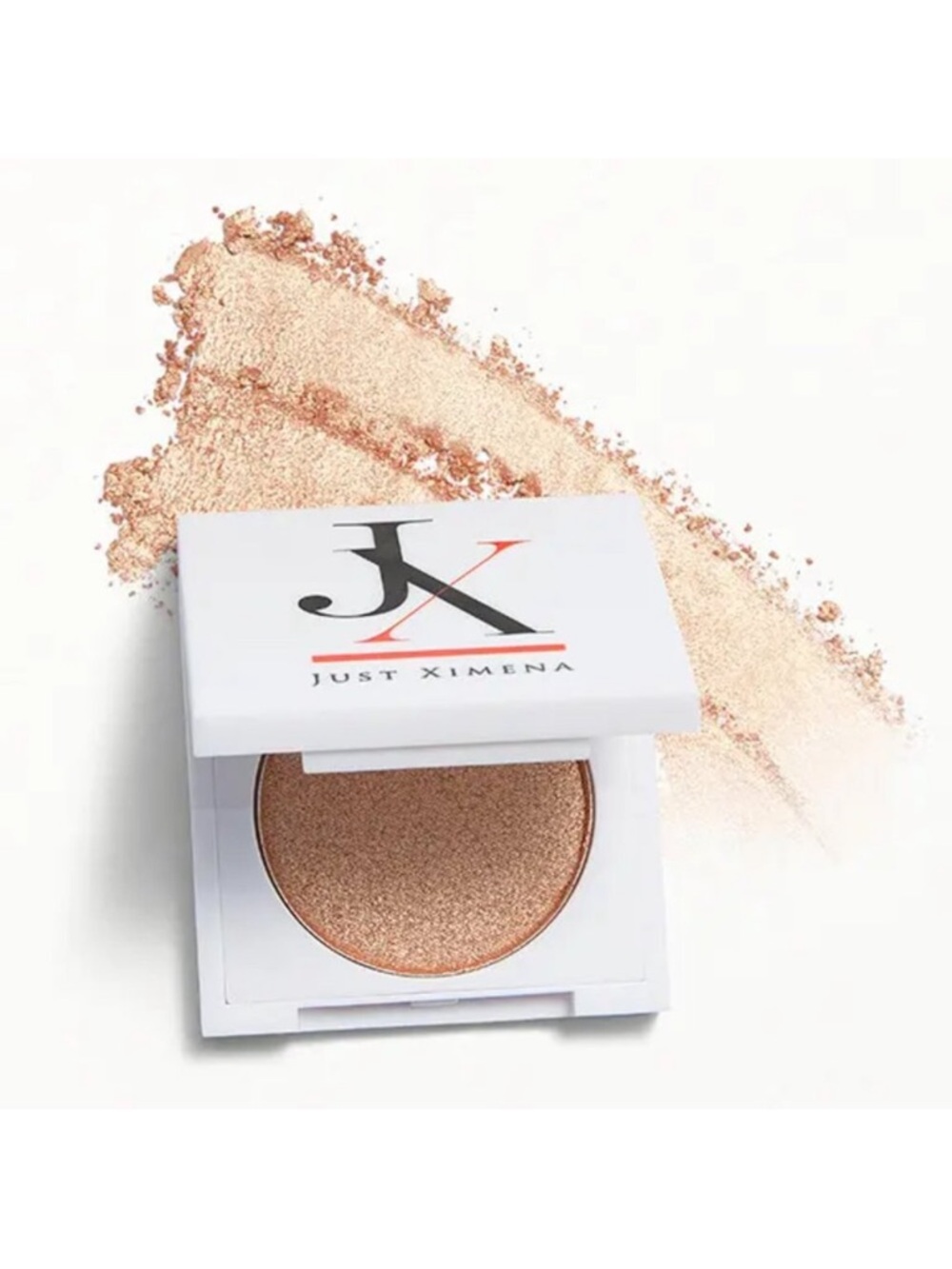 Just Ximena Shimmer Highlighter — Satin Sand